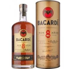 Bacardi Bacardi Ron 8 Anos Gift Box