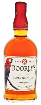 Doorlys 8 Years Old Barbados Rum 0,7L 40%