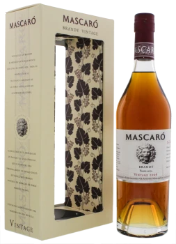 Mascaro Mascaro Brandy Parellada Vintage 2006 0,7L -GB- 1 Mascaro Mascaro Brandy Parellada Vintage 2006 0,7L -GB-