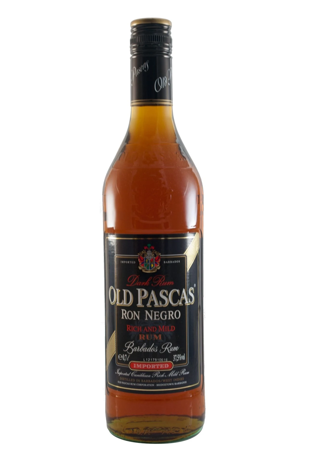 Old Pascas Dark Rum 1 Old Pascas Dark Rum