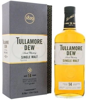 Tullamore Tullamore Dew 14YO Triple Distilled Irish Single Malt Whiskey 0,7L -GB- 1 Tullamore Tullamore Dew 14YO Triple Distilled Irish Single Malt Whiskey 0,7L -GB-